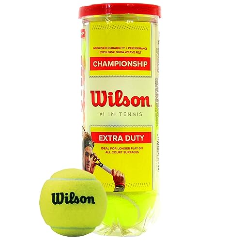 Wilson, Tennis Ball Unisex-Adult, Yellow, 12-Can