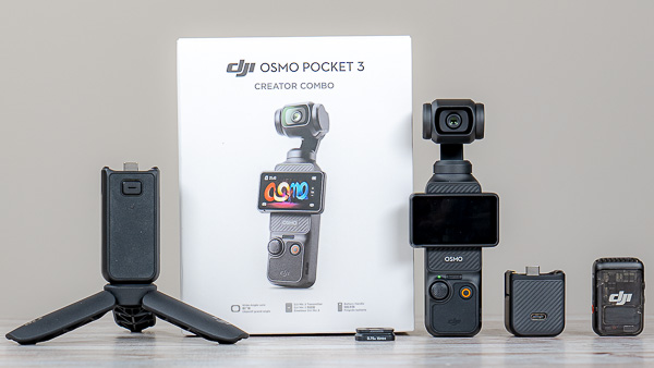 DJI Osmo Pocket 3 con schermo rotante e sensore da 1 pollice