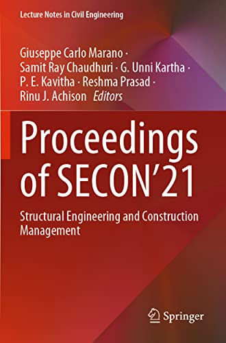Proceedings of Secon’21: Structural Engineering and Construction Management: 171