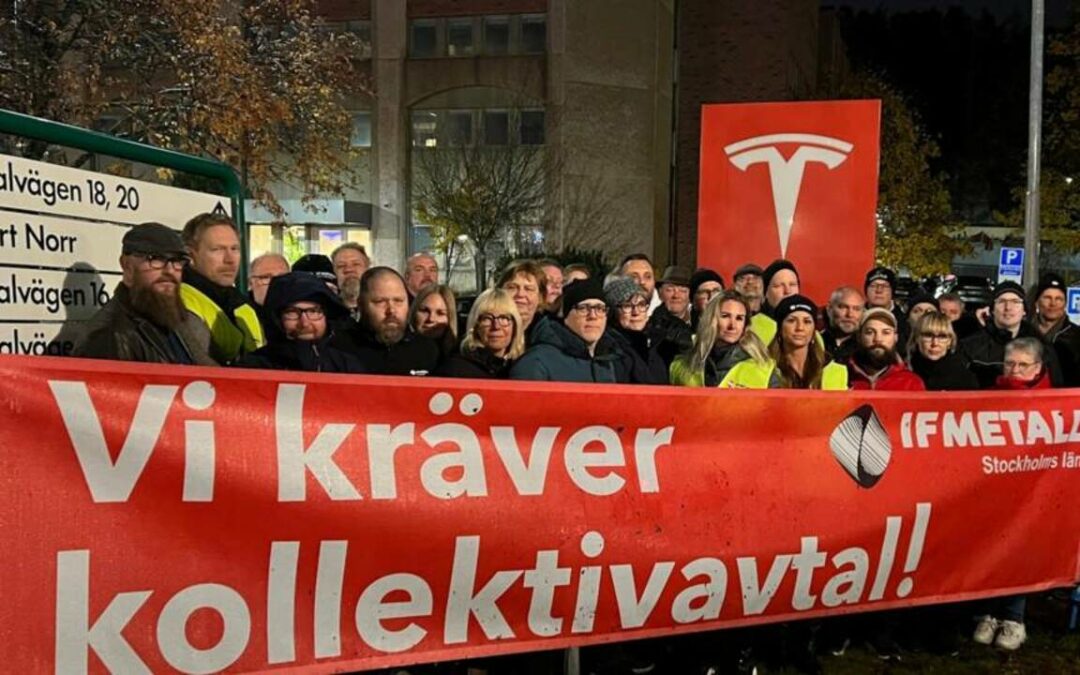 Elon Musk agli scioperanti svedesi ‘siete fuori di testa’
