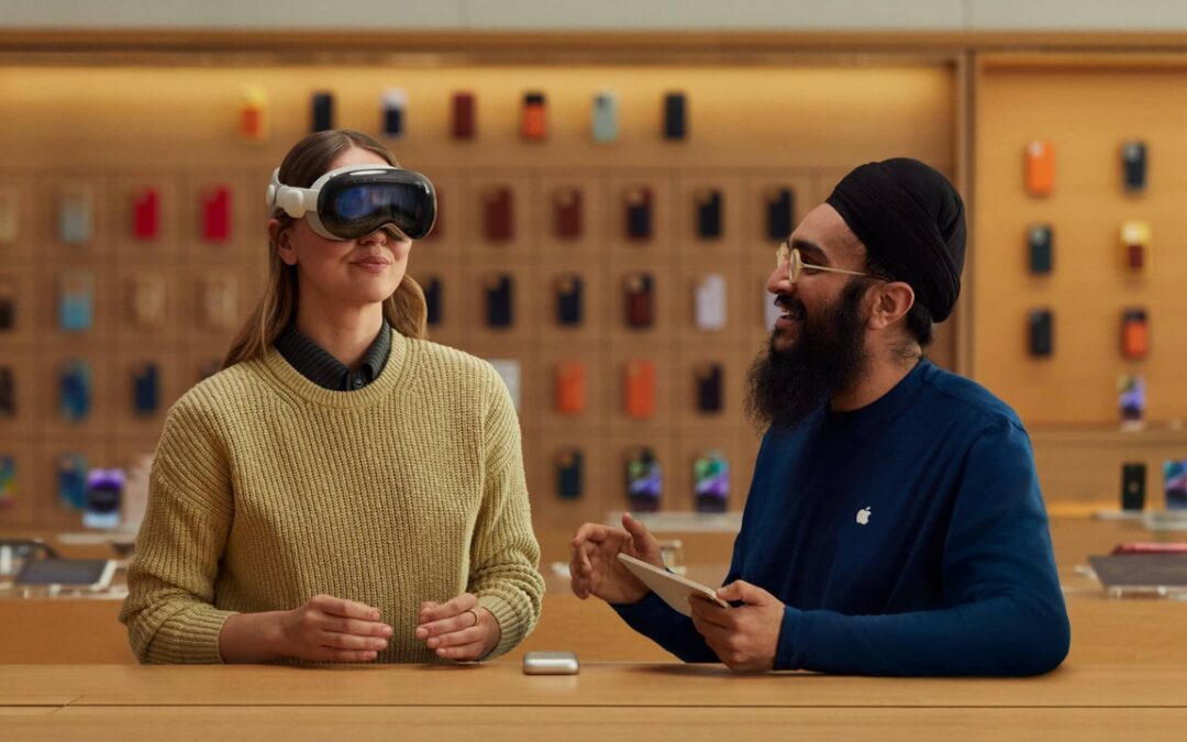 Apple Vision Pro si comprerà solo negli Apple Store