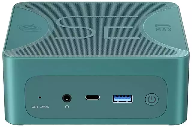Beelink SER6 Max: il design del Mini PC nella colorazione Green