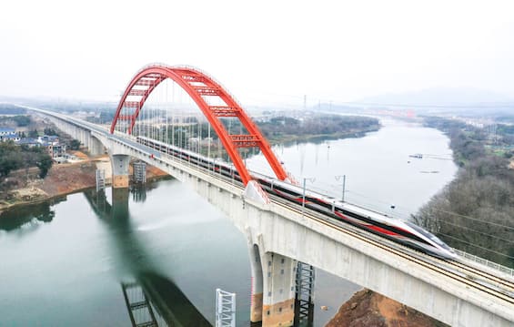 Cina testato il treno più veloce del mondo: 450 Km/h tra Pechino e Shanghai