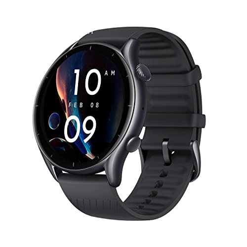 Amazfit GTR 3 Smartwatch Orologio Intelligente Alexa Integrato, AMOLED da 1.39”, 150 Modalità di Allenamento con GPS, 5 ATM Impermeabile, Monitor del Sonno, Durata Batteria di 21 Giorni, SpO2
