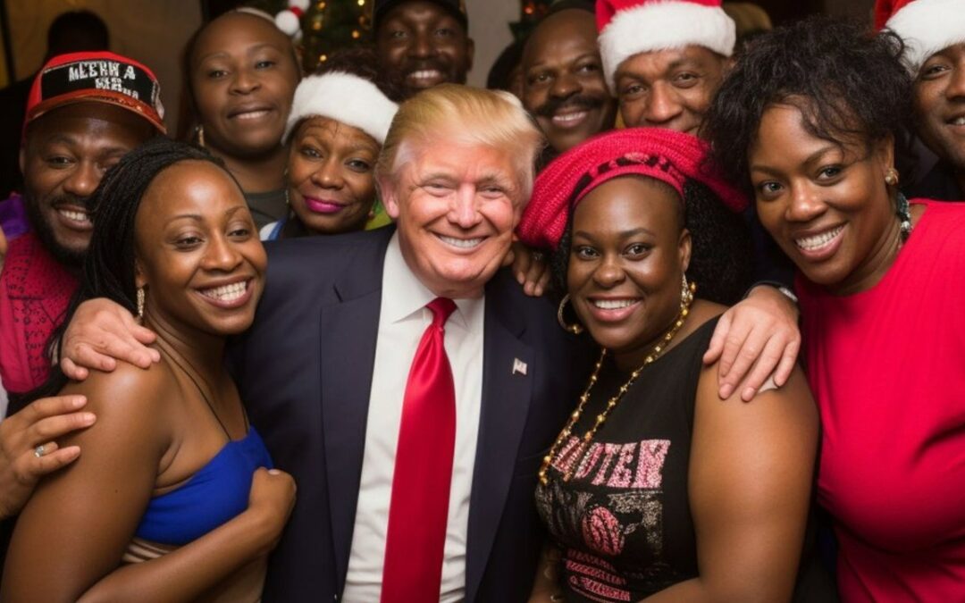 Trump, le foto false per ingraziarsi la comunitÃ  afroamericana