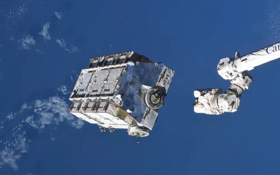 Il pacco di batterie EP-9 della Stazione Spaziale Internazionale è rientrato sopra il Golfo del Messico