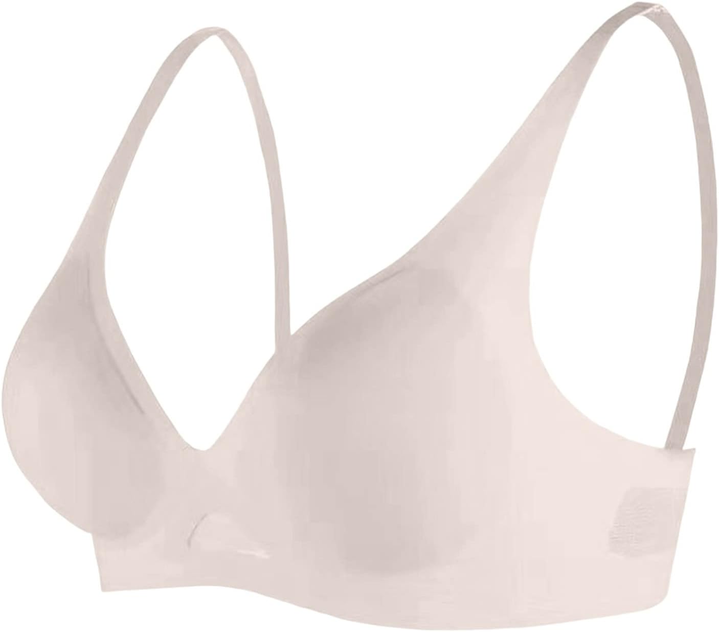Cocila Donna Reggiseno Confortevole Senza Tracce Estivo Sottile Traspirante Senza Anello in Acciaio Super Bra Reggiseno Senza Spalline Reggiseni A Fascia Imbottiti