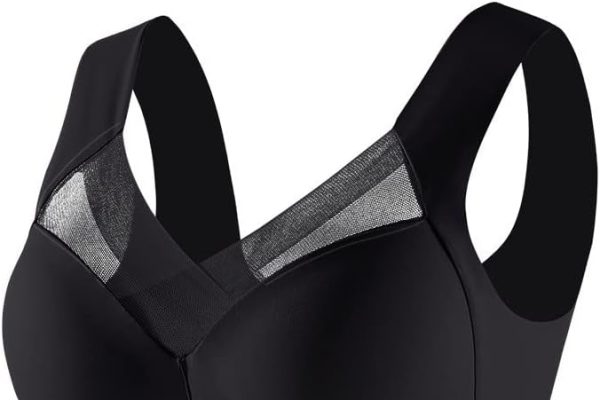 Cocila Reggiseni Basic da Donna Canotta in Pizzo Senza Spalline di Grandi Dimensioni, Reggiseno Regolabile con Laterale Sottile Reggiseno A Fascia Senza Imbottitura