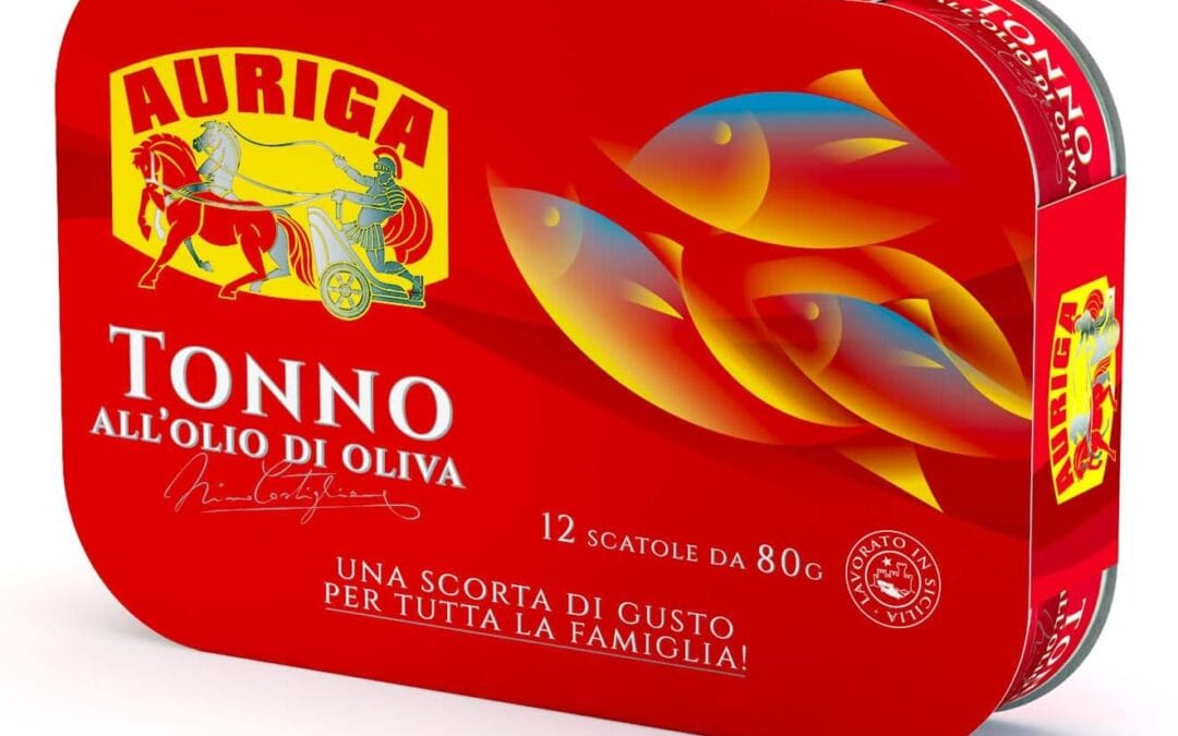 Tonno all’olio di oliva Auriga 80grx12