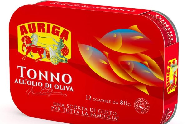 Tonno all’olio di oliva Auriga 80grx12