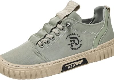 da Uomo Basse Traspiranti Casual Scarpe da Passeggio in Tela Scarpe Ginnastica in Saldo