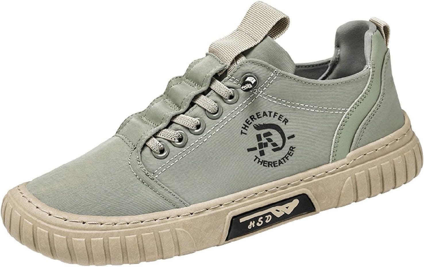 da Uomo Basse Traspiranti Casual Scarpe da Passeggio in Tela Scarpe Ginnastica in Saldo