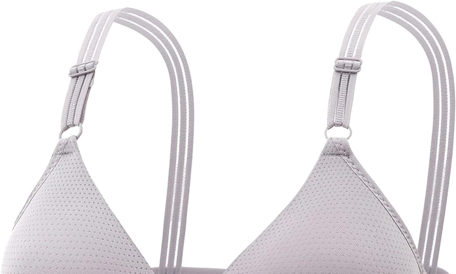 Cocila Reggiseni Basic da Donna Dimensioni Pallina Salva Reggiseno Reggiseno con Gancio Davanti Trasparente Reggiseno Top Cotone Senza Ferretto Reggiseno Post Operatorio XS