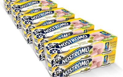 Nostromo – Tonno all’olio di oliva, 30 lattine da 70gr. Formato scorta da 10 confezioni. Fonte di proteine, senza conservanti.