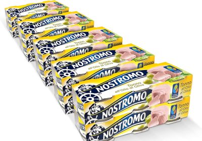 Nostromo – Tonno all’olio di oliva, 30 lattine da 70gr. Formato scorta da 10 confezioni. Fonte di proteine, senza conservanti.