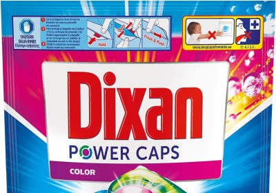 Dixan Power Caps Color, Detersivo Lavatrice in Capsule, 60 capsule (lavaggi)