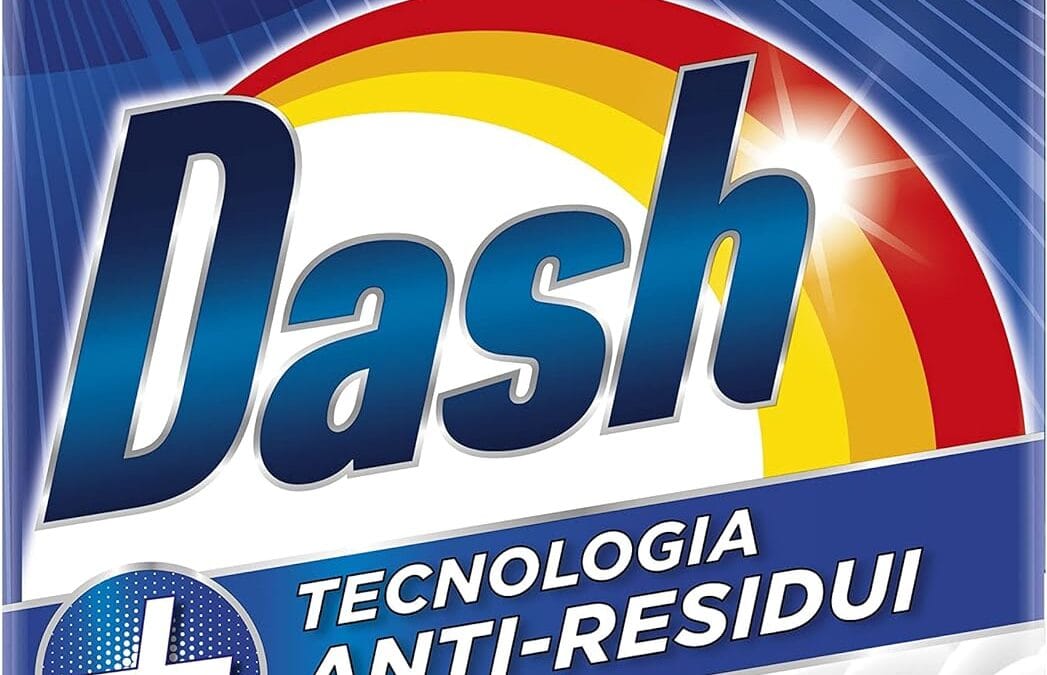 Dash Detersivo Lavatrice In Polvere, 86 Lavaggi, Tecnologia Anti-Residui, Rimuove Le Macchie, Efficace Anche A Freddo E In Cicli Brevi