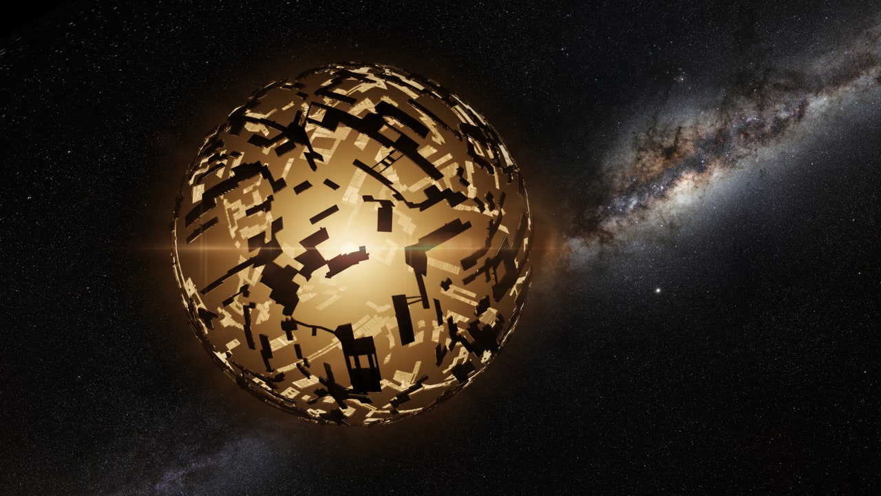Sette stelle per sette possibili sfere di Dyson