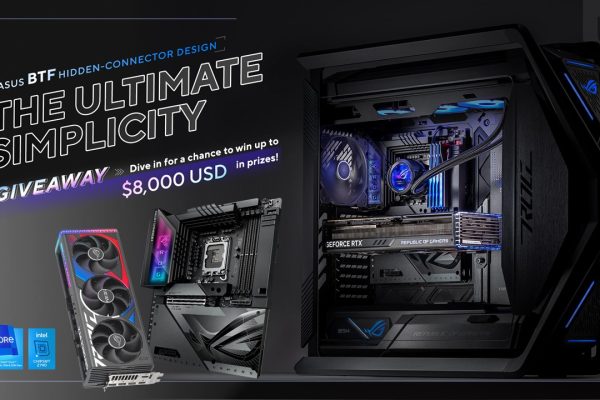 ASUS annuncia il concorso The Ultimate Simplicity: una valanga di premi in palio, tra cui la nuovissima ROG Strix GeForce RTX 4090 BTF