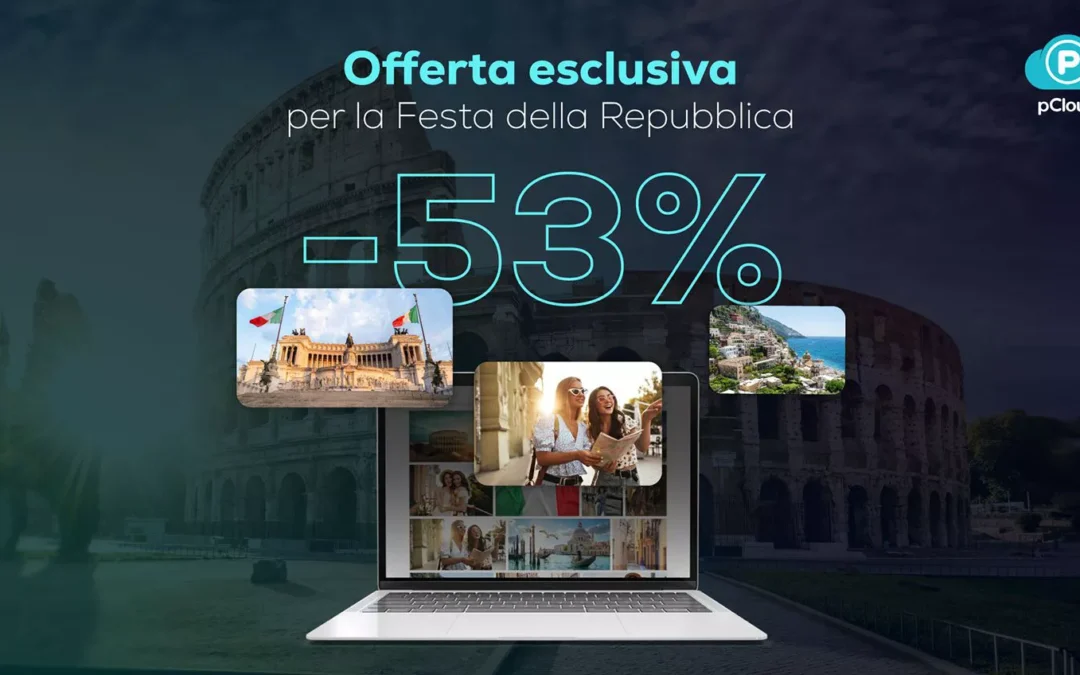 problemi di memoria risolti con l’offerta pCloud (-53%)