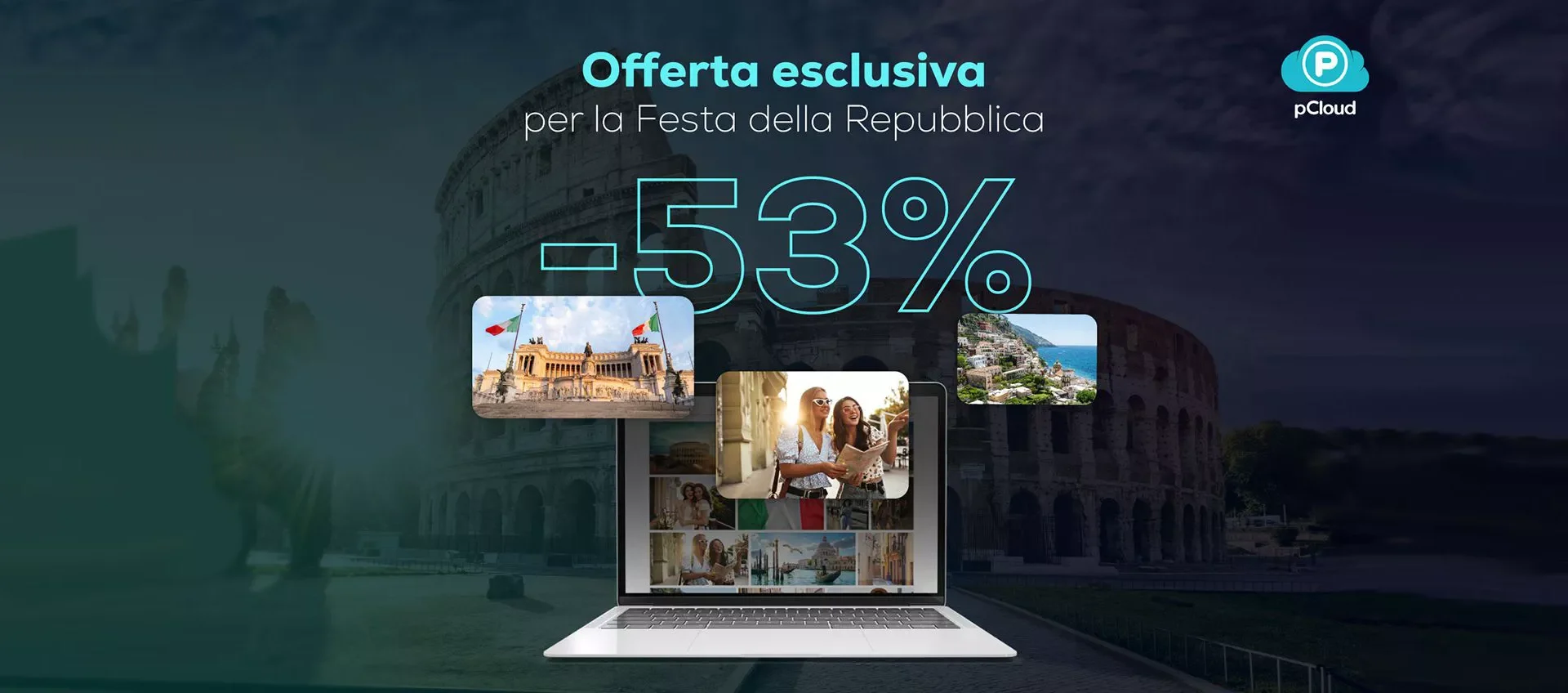 problemi di memoria risolti con l’offerta pCloud (-53%)