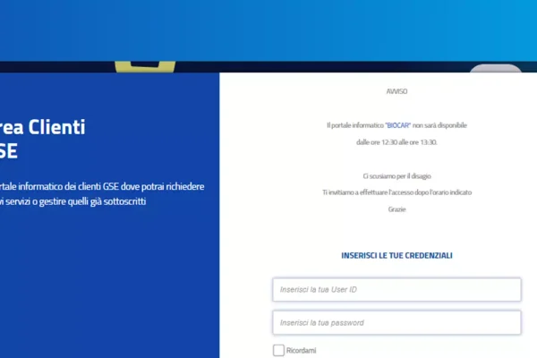 compensazione crediti solo su portale GSE