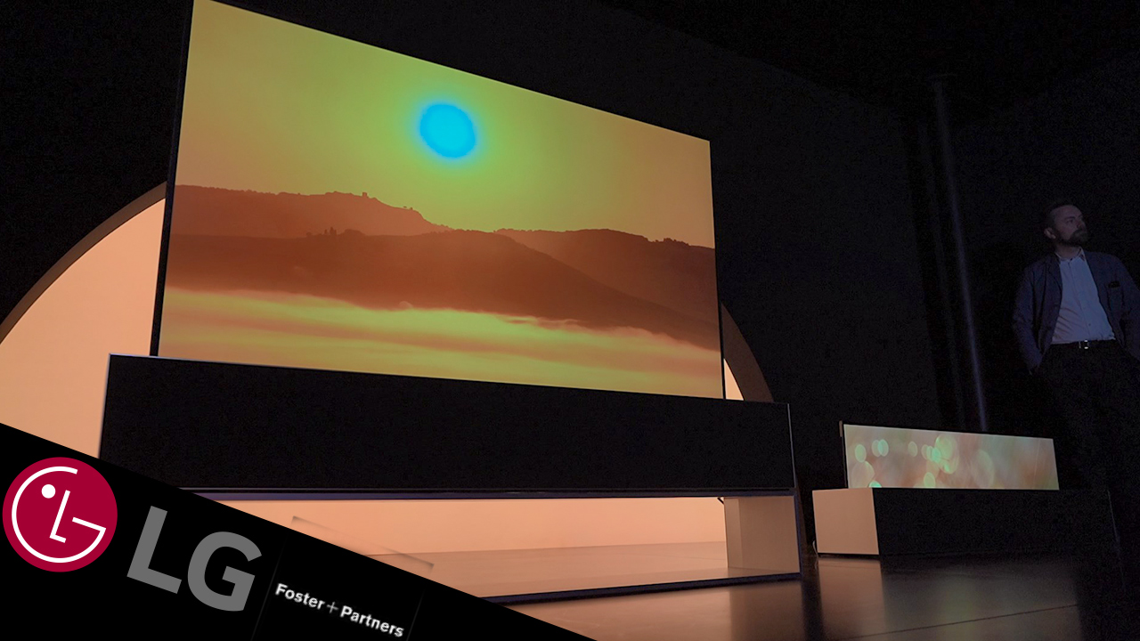 LG dice addio al TV OLED arrotolabile: il futuro è l'OLED trasparente