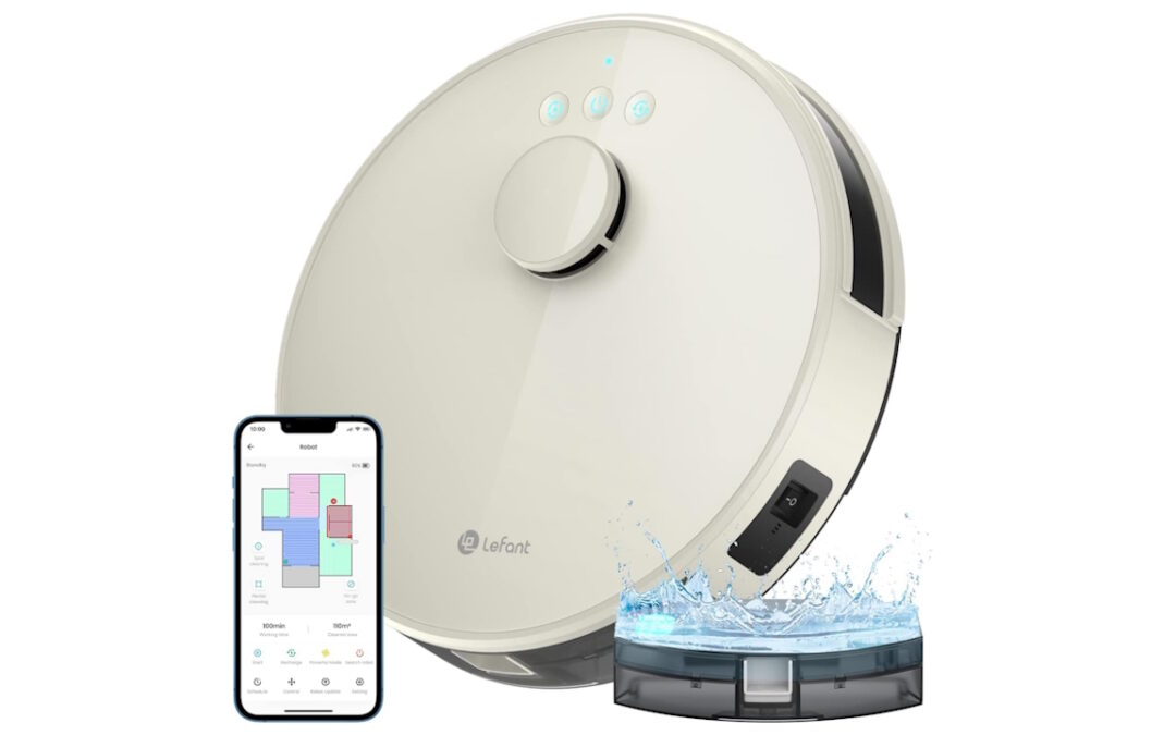 Lefant M1 è un ottimo robot che lava e aspira con potenza di 4000 Pa: oggi costa solo 179€