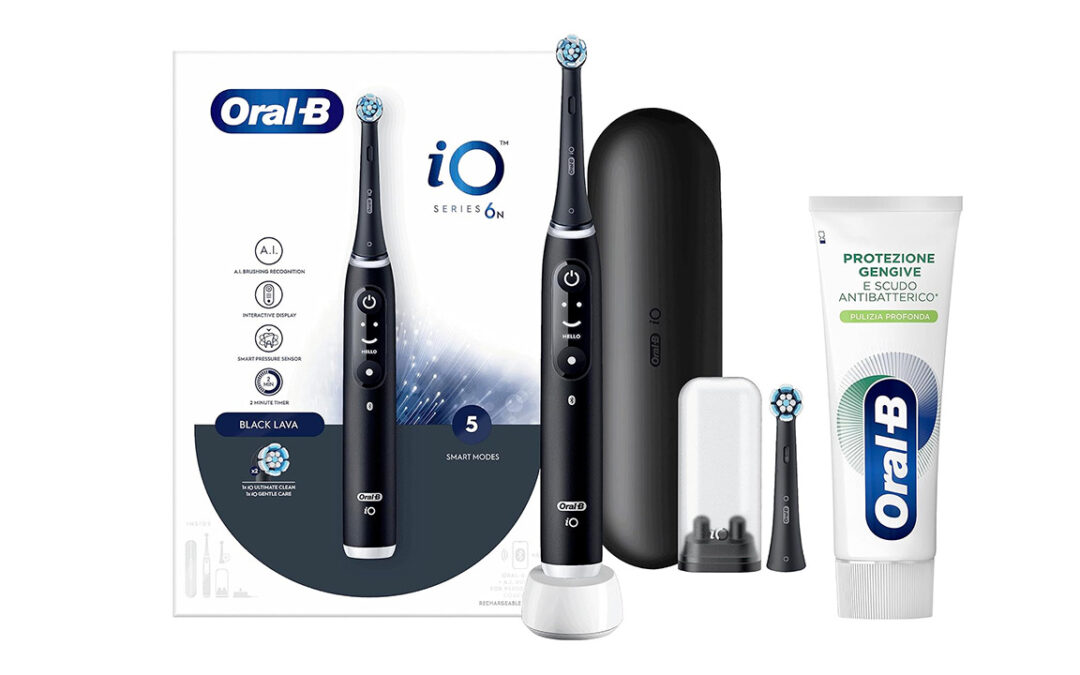 Spazzolino elettrico Oral-B Pro 3 3500N in promo a 44,99€ e super sconti sulle testine di ricambio!