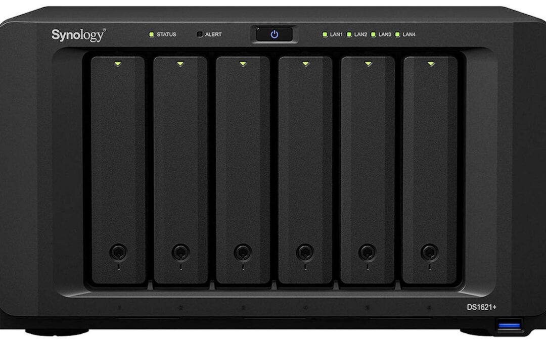 NAS Synology DS1621+ con 6 Hard Disk IronWolf da 3 TB a meno di mille euro (praticamente i dischi sono regalati)