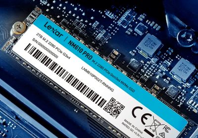 Nessun SSD da 2TB costa meno, di nessun tipo: Lexar NM610 Pro PCIe Gen.3 da 3300MB/s a 109€!