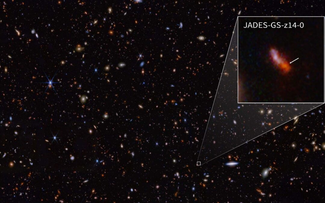 Il James Webb Space Telescope ha fotografato le due galassie più antiche mai osservate