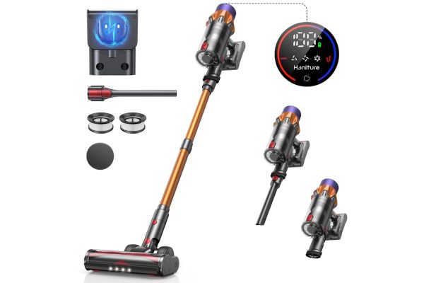 Scopa elettrica senza fili HONITURE a 149,99 € per utenti Prime: costa poco e offre quasi tutto