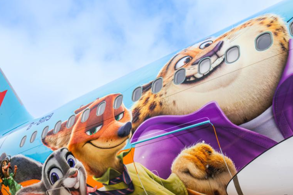 Zootropolis, l’aereo China Eastern Airlines dedicato a Zootopia