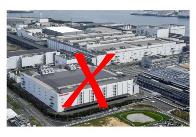 Sharp chiude l'ultima fabbrica di LCD in Giappone