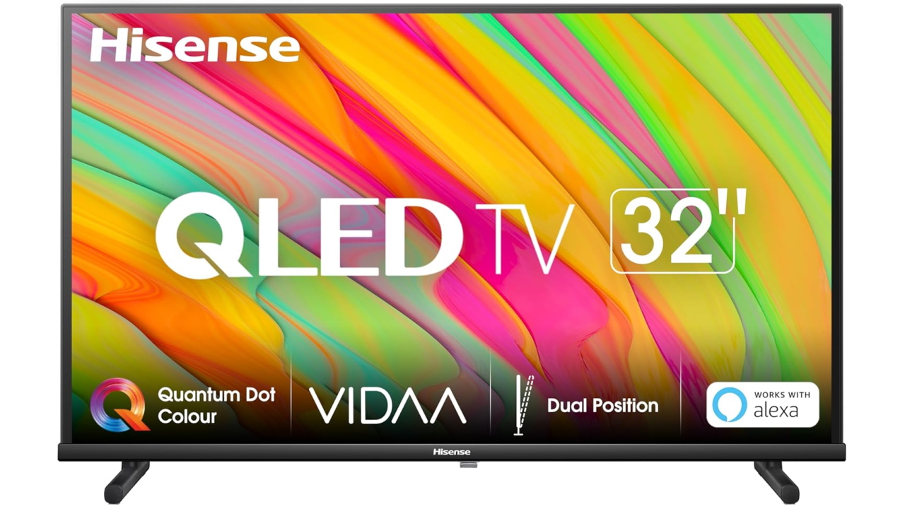 Siete alla ricerca di un TV dalle dimensioni compatte, 32 pollici e QLED? Oggi questo Hisense è crollato di prezzo e costa solo 178€