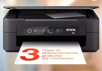 Stampante Epson multifunzione 3-in-1 con 3 mesi di inchiostro GRATIS in OFFERTA su Amazon