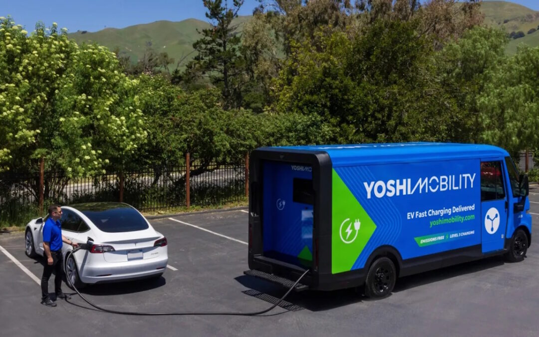 Yoshi Mobility: una nuova unità di ricarica rapida su ruote per veicoli elettrici