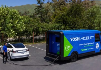Yoshi Mobility: una nuova unità di ricarica rapida su ruote per veicoli elettrici