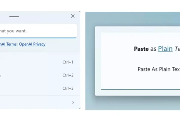 Copia e incolla con AI su Windows: arriva Advanced Paste
