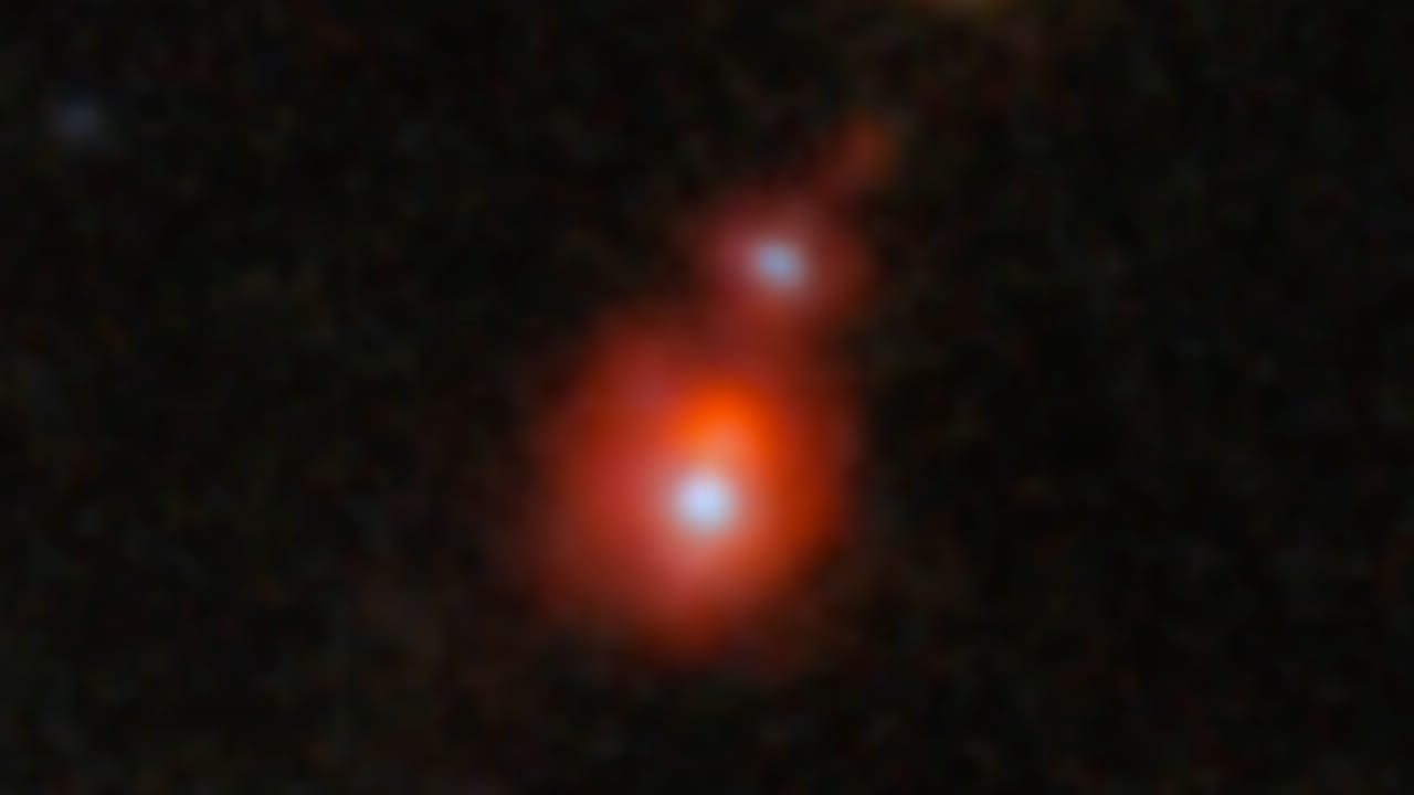 Buchi neri in fase di fusione nell'Universo primordiale individuati dal telescopio spaziale James Webb