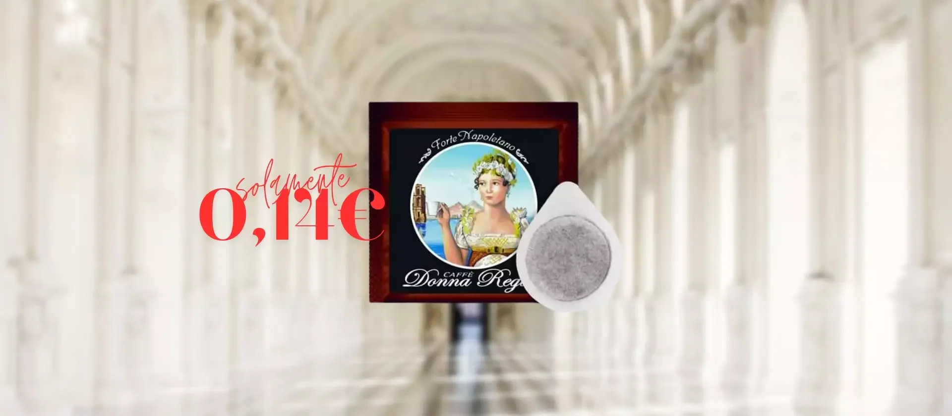 Cialde Donna Regina ESE by Caffè Borbone in OFFERTA a 0,14€