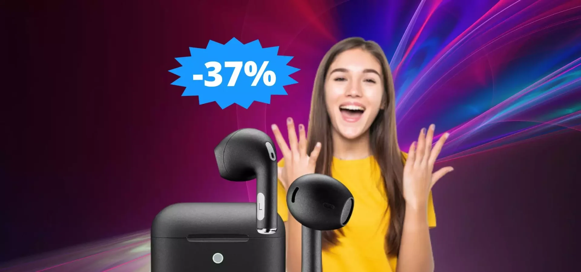 Auricolari Cellularline Crystal: impossibile RESISTERGLI (-37%)