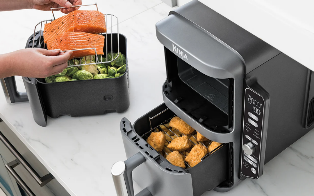 Ninja Double Stack è la friggitrice ad aria con doppio cestello verticale