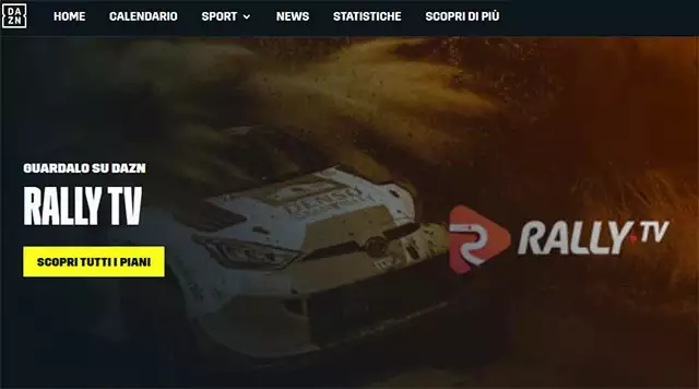 Guarda Rally TV su DAZN