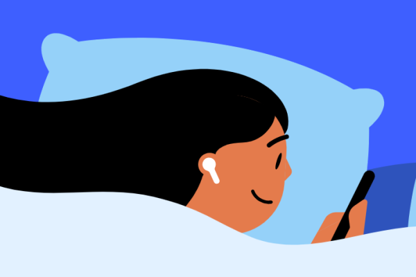Smartphone a letto, l’88% degli italiani lo usa prima di dormire
