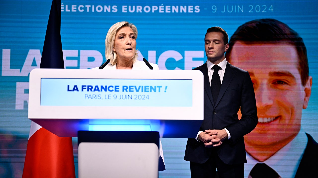 Marine Le Pen e Jordan Bardella, la coppia che ha portato il Rassemblement National al primo posto in Francia