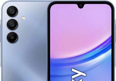 Samsung Galaxy A15, Smartphone Android 14, Display Super AMOLED 6.5″ FHD+, 4GB RAM, 128GB, memoria interna espandibile fino a 1TB, Batteria 5.000 mAh, Blue [Versione Italiana]