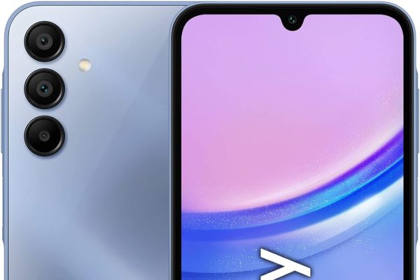 Samsung Galaxy A15, Smartphone Android 14, Display Super AMOLED 6.5″ FHD+, 4GB RAM, 128GB, memoria interna espandibile fino a 1TB, Batteria 5.000 mAh, Blue [Versione Italiana]