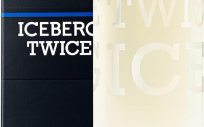 ICEBERG Twice Man – Eau de Toilette 125 ml, Profumo da Uomo dalle Note Fougère Aromatiche, Lussuoso Flacone in Vetro Trasparente, Design Art Deco